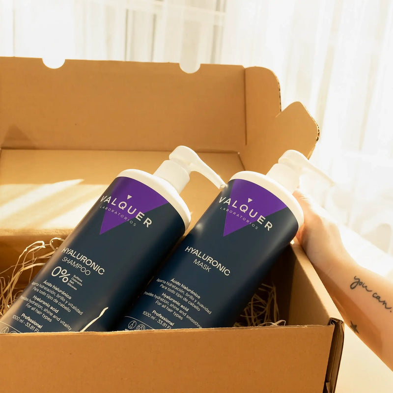 Pack champú y mascarilla capilar con ácido hialurónico