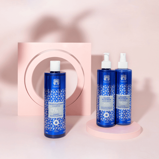 Champú plata para cabellos rubios y grises pack 1000 ml