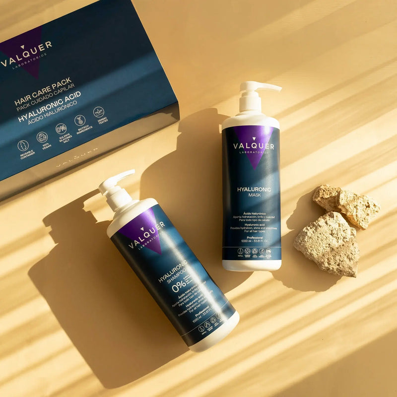 Pack champú y mascarilla capilar con ácido hialurónico