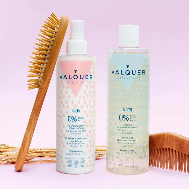 Champú y acondicionador bifásico infantil 700 ml para niños