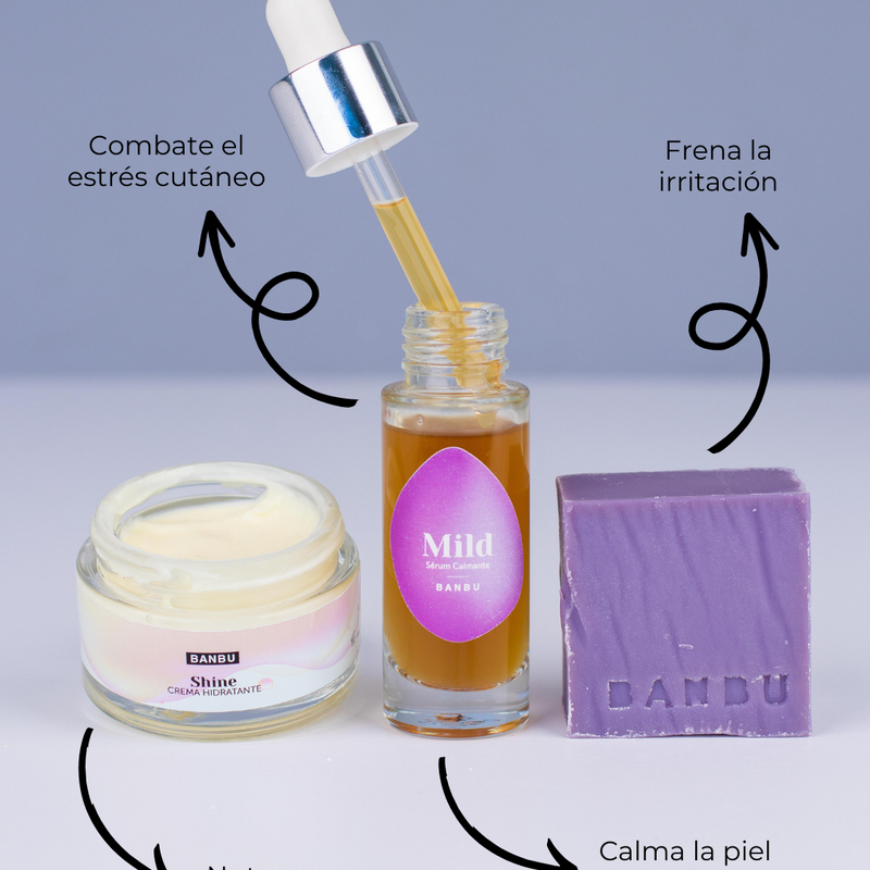 Rutina facial para piel sensible frena irritación diaria