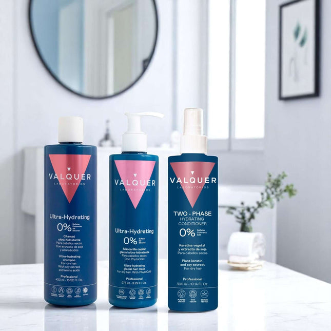 Pack hidratante capilar para cabellos secos | 1000 ml