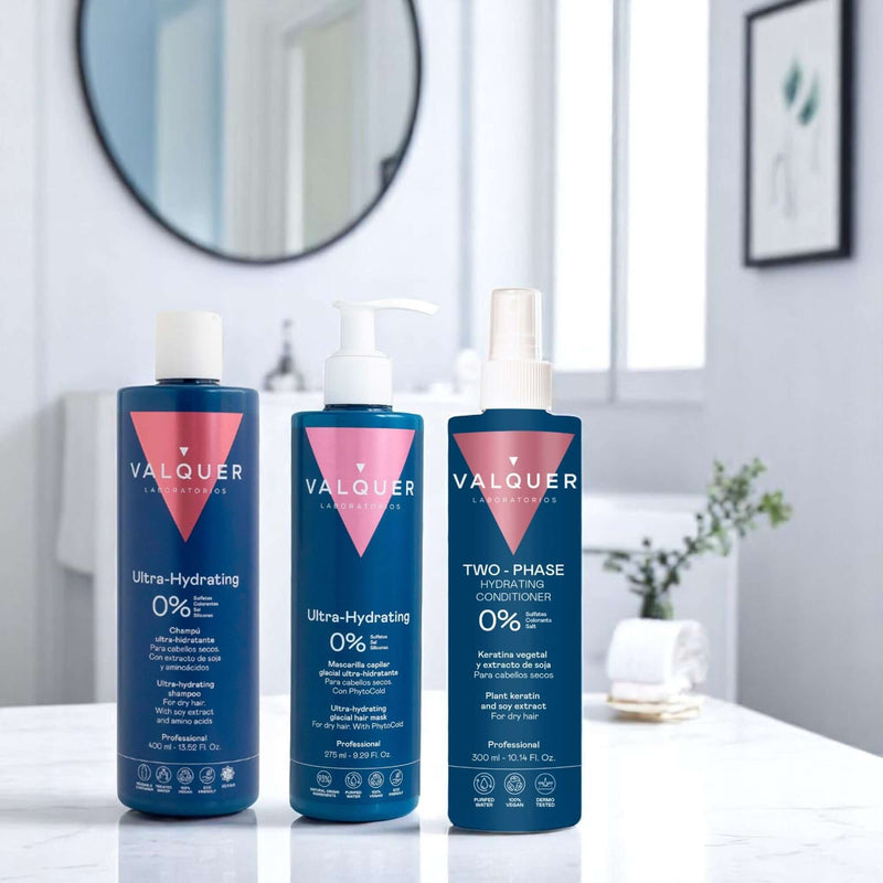 Pack hidratante capilar para cabellos secos | 1000 ml