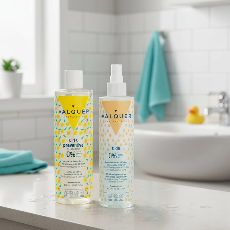 Pack champú y acondicionador infantil preventivo para niños