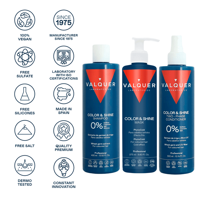 Potenciador color y brillo para cabellos teñidos | extracto de germen de trigo