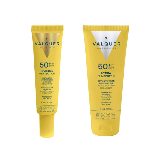 Protección solar facial SPF 50+ pack 115 ml para pieles