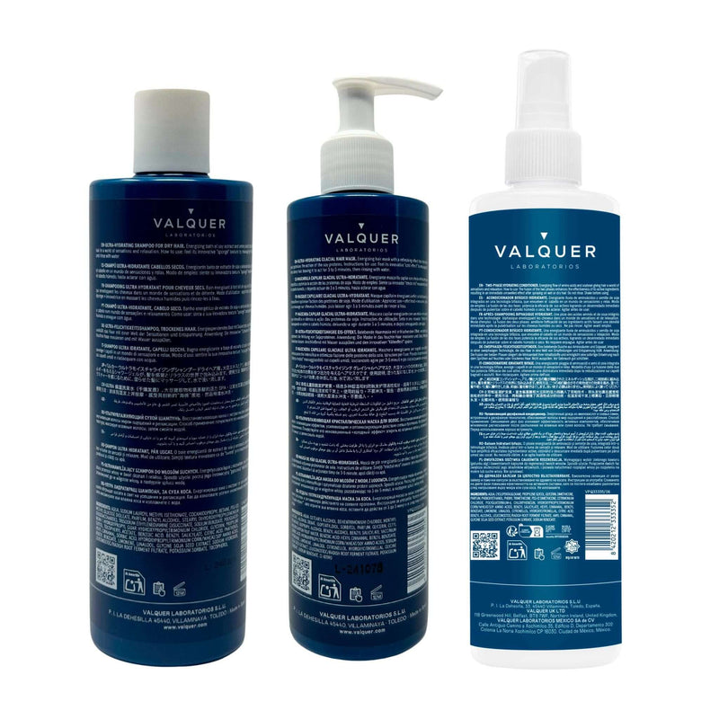 Pack hidratante capilar para cabellos secos | 1000 ml