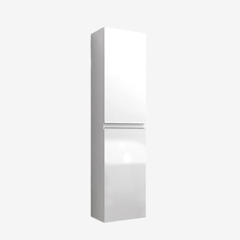 Pilar auxiliar blanco brillo para baño 35x150x31 cm | 3_BP