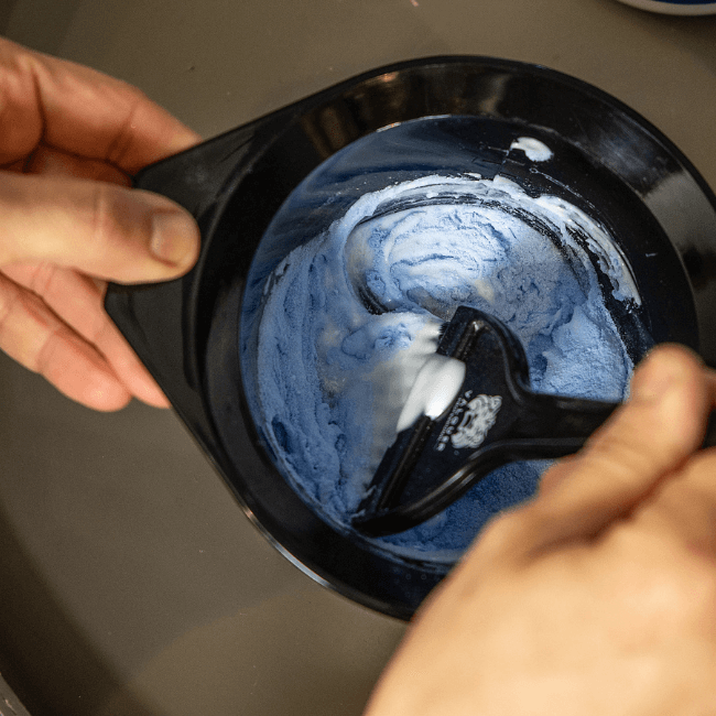 Polvos decolorantes con proteínas de trigo para cabello