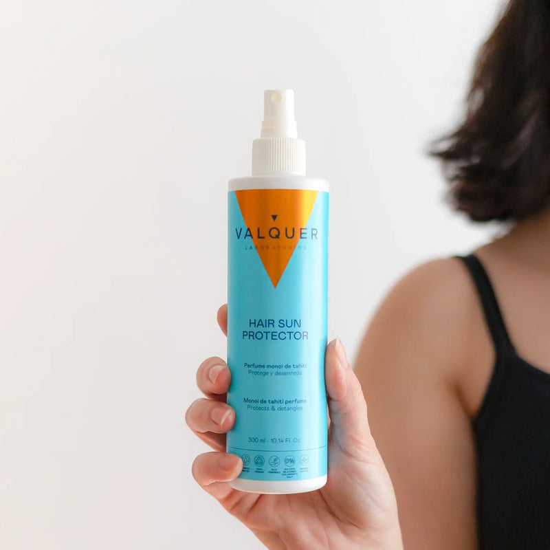 Protector solar capilar con vitamina B5 y filtros UV