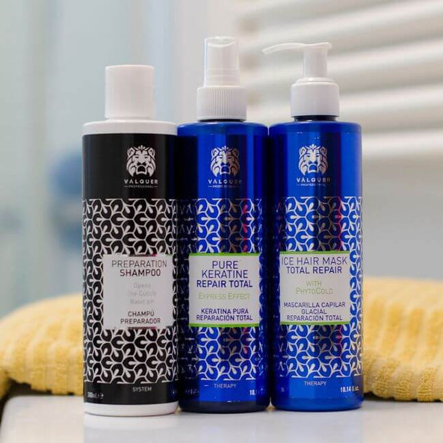 Pack keratina en frío para cabello | reparación total