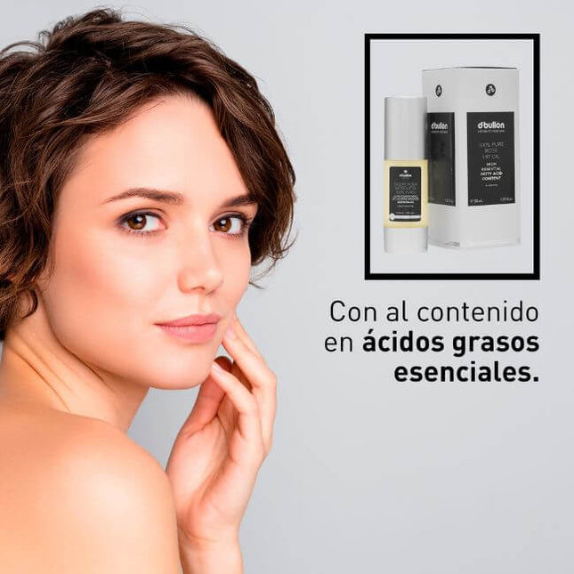 Aceite de rosa mosqueta puro 30 ml para piel radiante