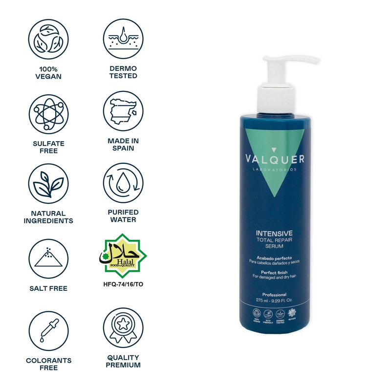 Sérum capilar intensivo reparación total para cabello seco