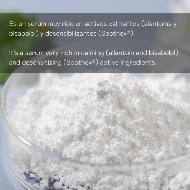 Sérum facial desensibilizante para pieles sensibles