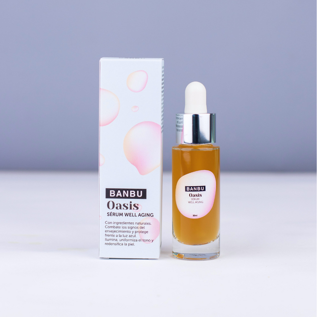 Sérum facial que reafirma la piel y atenúa manchas