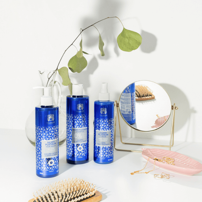 Champú plata para cabellos rubios y grises pack 1000 ml