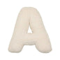 Bouclé Initial Letter Pillow | For Kids and Learning