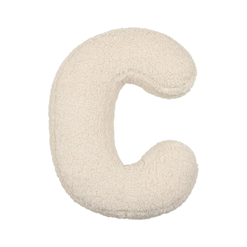 COJÍN LETRA - INICIAL en BoucléHome & Garden > Decor > Throw Pillows
