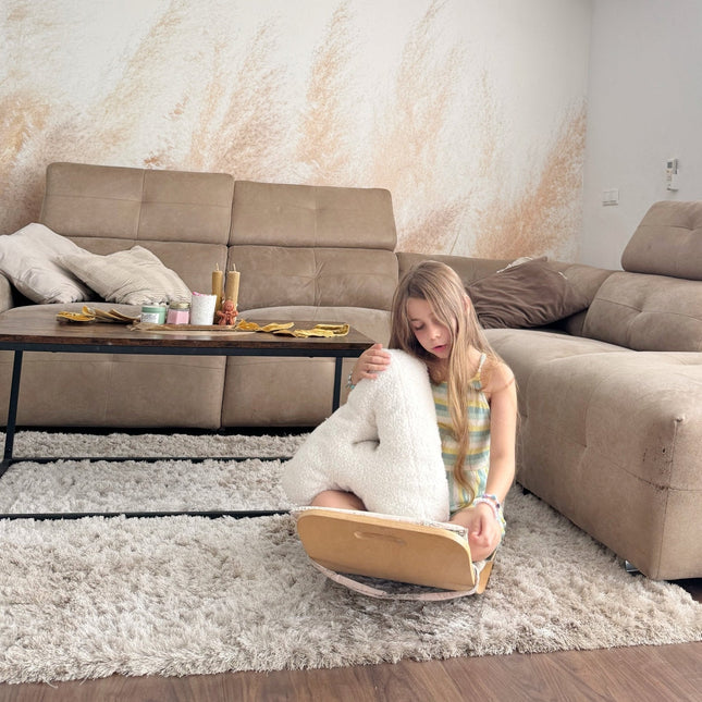 COJÍN LETRA - INICIAL en BoucléHome & Garden > Decor > Throw Pillows