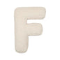 Bouclé Initial Letter Pillow | For Kids and Learning