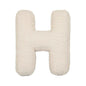 Bouclé Initial Letter Pillow | For Kids and Learning