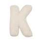 Bouclé Initial Letter Pillow | For Kids and Learning