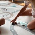 Alfombra vinílica infantil 120x160 cm | Diseño City