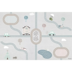 Alfombra vinílica infantil 120x160 cm | Diseño City