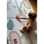 Children's vinyl rug 120x160 cm | City