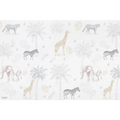 Alfombra vinílica infantil 120x160 cm | Diseño jungle
