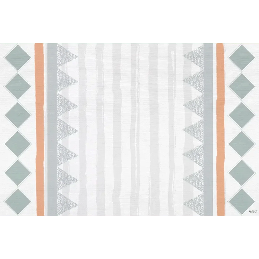 Children's vinyl rug 120x160 cm | Non-slip