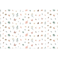 Children's vinyl rug flowers 120x160 Cm