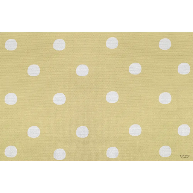 Alfombra Vinilica 120x160 Mod. DOTS MOSTAZAAlfombraHome & Garden > Decor > Rugs