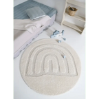 Alfombra infantil redonda diseño arco iris 120 cm | Para niños