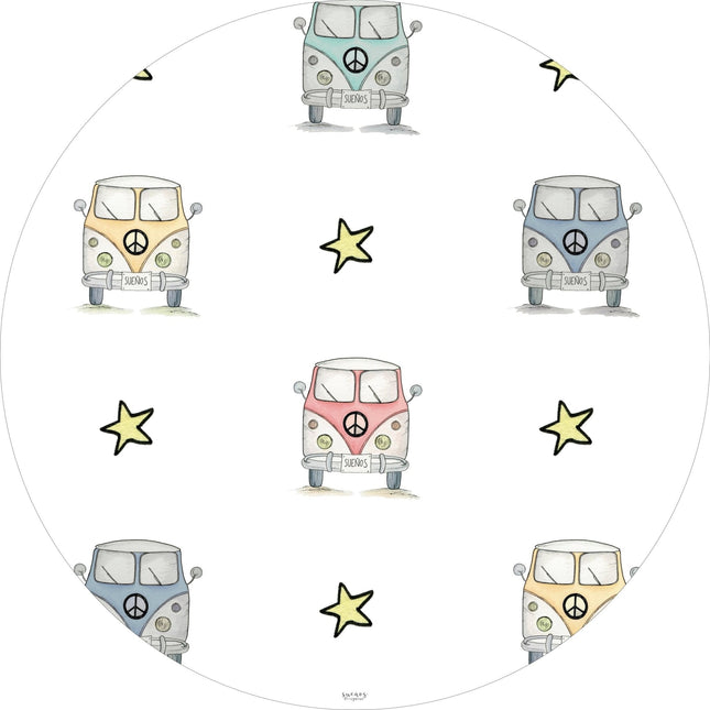 Alfombra Vinilica VANS 95cm diametroHome & Garden > Decor > Rugs