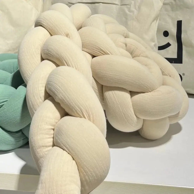 Trenza Protector de Cuna 180cm BEIGE MuselinaBaby & Toddler > Baby Safety > Baby Safety Rails