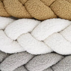 Crib bumper braid, 200 cm, looped | Soft and safe