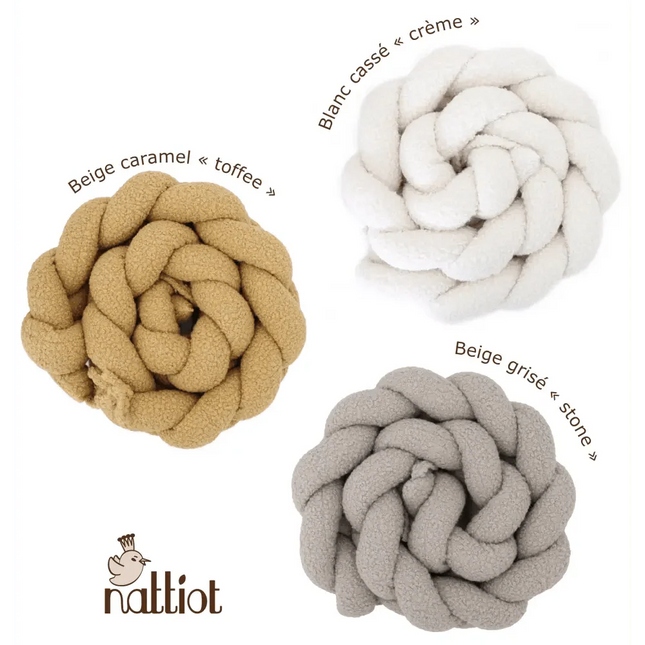 Trenza Protector de Cuna 200cm BOUCLE TOFFEEFurniture > Baby & Toddler Furniture > Crib & Toddler Bed Accessories > Crib Bumpers & Liners > Padded Crib Bumpers