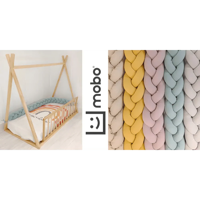 Trenza Protector de Cuna 210cm ROSABaby & Toddler > Baby Safety > Baby Safety Rails