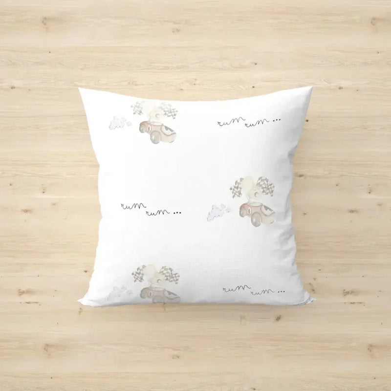 Cuadrante Cojin 40x40 Coche de Carreras - SUEÑOS DE CIGUEÑAFunda NordicaHome & Garden > Decor > Throw Pillows