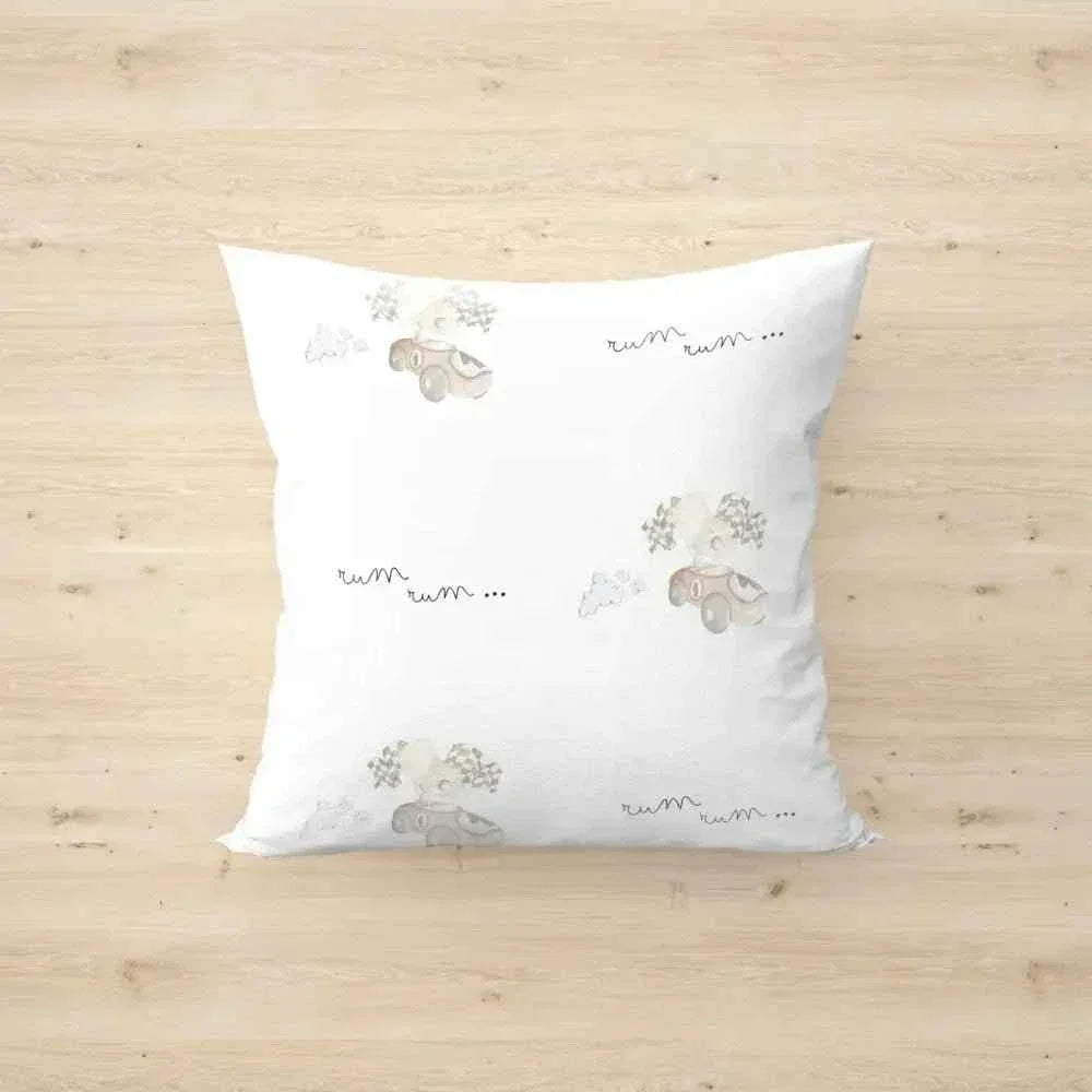 40x40 cm quadrant cushion for children | racing car