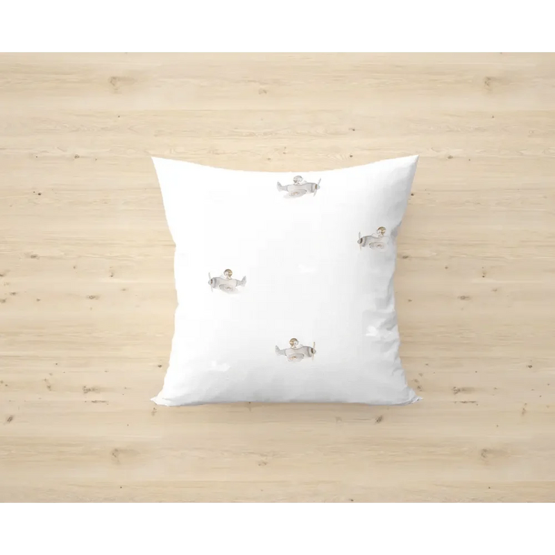 Cuadrante Cojin 40x40 Cuco Aviador - SUEÑOS DE CIGUEÑAFunda NordicaHome & Garden > Decor > Throw Pillows