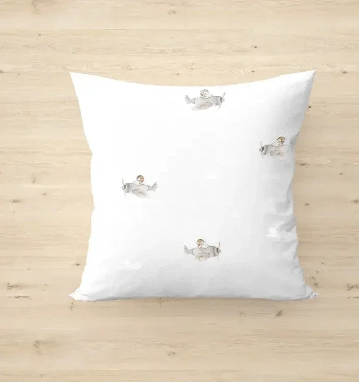 Handmade decorative cushion for children 40x40 cm | multicolor