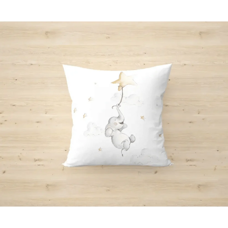 Cuadrante Cojin 40x40 Elefantito Feliz - SUEÑOS DE CIGUEÑAFunda NordicaHome & Garden > Decor > Throw Pillows