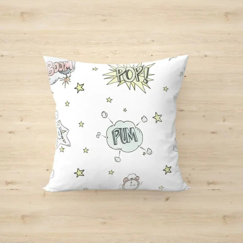 Cuadrante Cojin 40x40 Onomatopeyas - SUEÑOS DE CIGUEÑAFunda NordicaHome & Garden > Decor > Throw Pillows