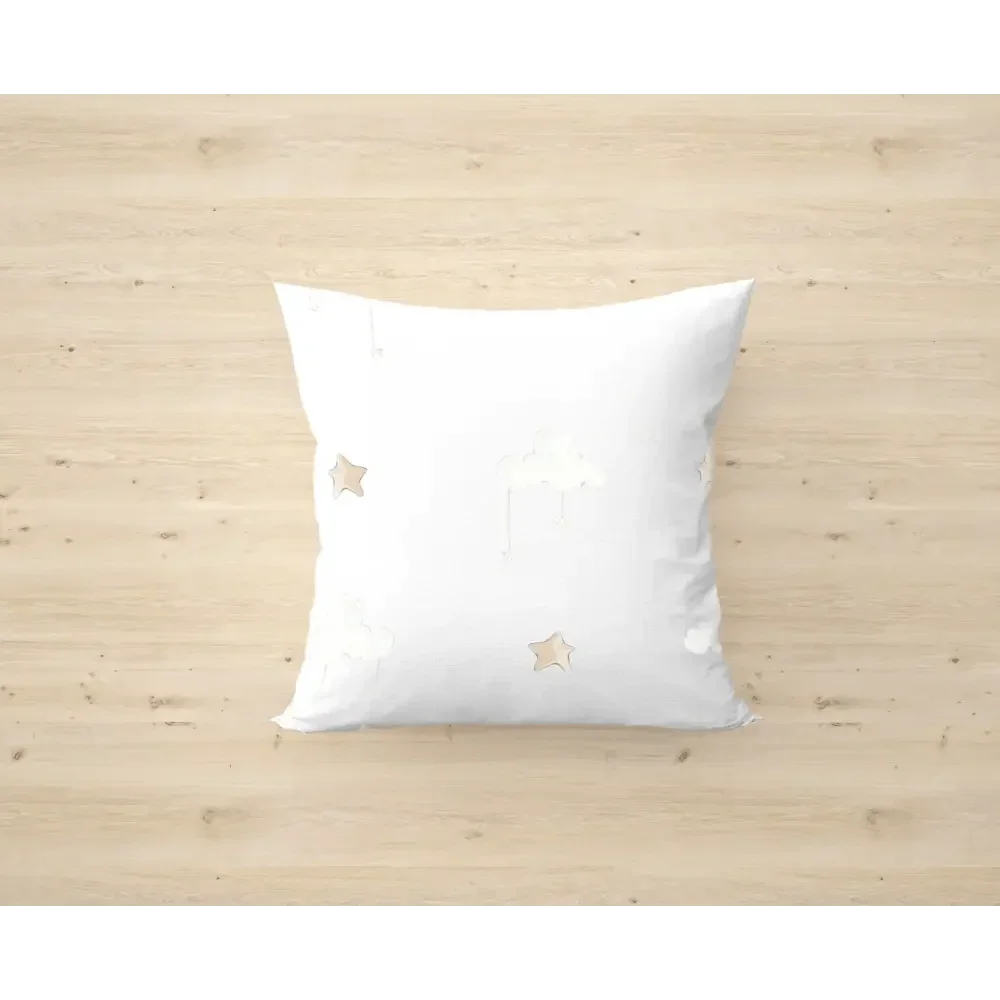 Multicolored cushion 40x40 cm dreams on the moon | for children