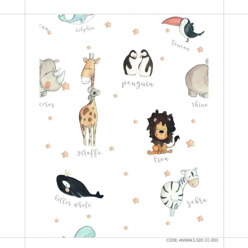 Papel Pintado ANIMALS SDC-CC-003Papel PintadoHome & Garden > Decor > Wallpaper