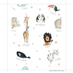 Papel pintado infantil con motivos de animales | Mágicos