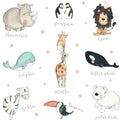 Papel pintado infantil con motivos de animales | Mágicos
