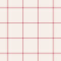 Beige and pink children's wallpaper | 10m x 0.53m